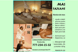 Masajes cuernavaca holistic teraphy